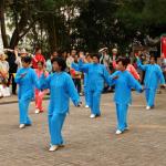 Kung fu corner nel Kowloon Park 